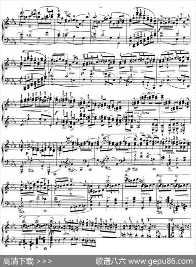 PianoSonataNo.1incMinorOp.4（c小调第一钢琴奏鸣曲）|肖邦-chopin