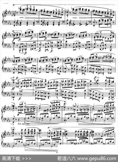 PianoSonataNo.1incMinorOp.4（c小调第一钢琴奏鸣曲）|肖邦-chopin