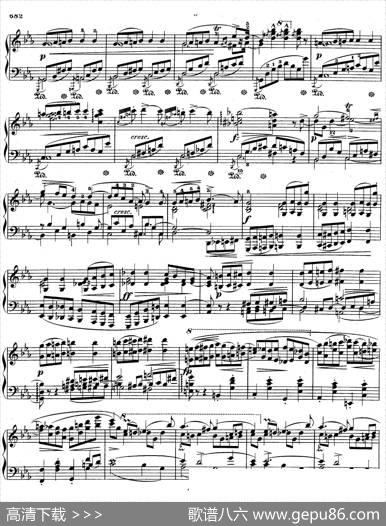 PianoSonataNo.1incMinorOp.4（c小调第一钢琴奏鸣曲）|肖邦-chopin