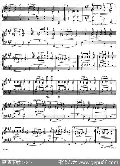 MazurkasOp.7（5首玛祖卡舞曲·2）|肖邦-chopin
