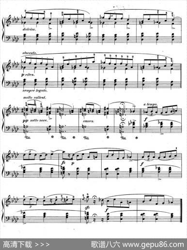 MazurkasOp.7（5首玛祖卡舞曲·4）|肖邦-chopin
