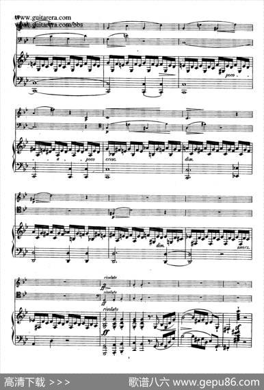 PianoTrioingMinorOp.8（g小调钢琴三重奏）|肖邦-chopin