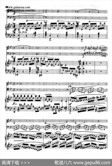 PianoTrioingMinorOp.8（g小调钢琴三重奏）|肖邦-chopin