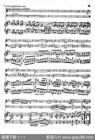 PianoTrioingMinorOp.8（g小调钢琴三重奏）|肖邦-chopin