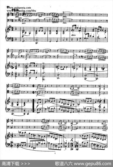 PianoTrioingMinorOp.8（g小调钢琴三重奏）|肖邦-chopin