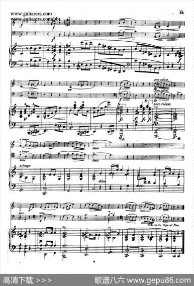 PianoTrioingMinorOp.8（g小调钢琴三重奏）|肖邦-chopin