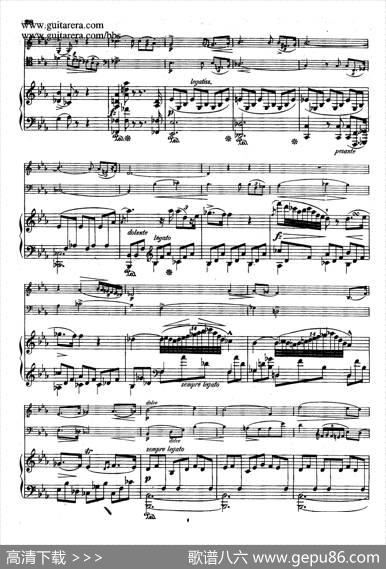 PianoTrioingMinorOp.8（g小调钢琴三重奏）|肖邦-chopin
