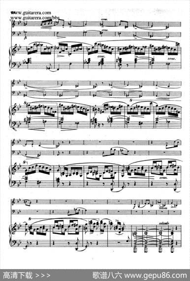 PianoTrioingMinorOp.8（g小调钢琴三重奏）|肖邦-chopin