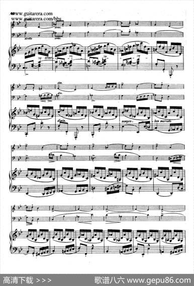 PianoTrioingMinorOp.8（g小调钢琴三重奏）|肖邦-chopin