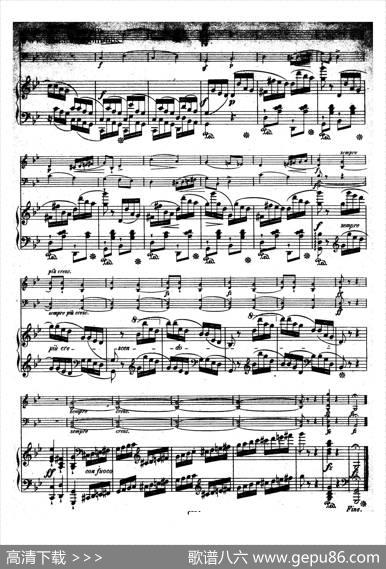 PianoTrioingMinorOp.8（g小调钢琴三重奏）|肖邦-chopin