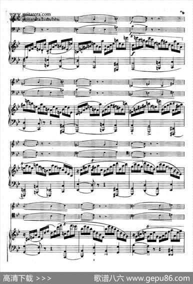 PianoTrioingMinorOp.8（g小调钢琴三重奏）|肖邦-chopin