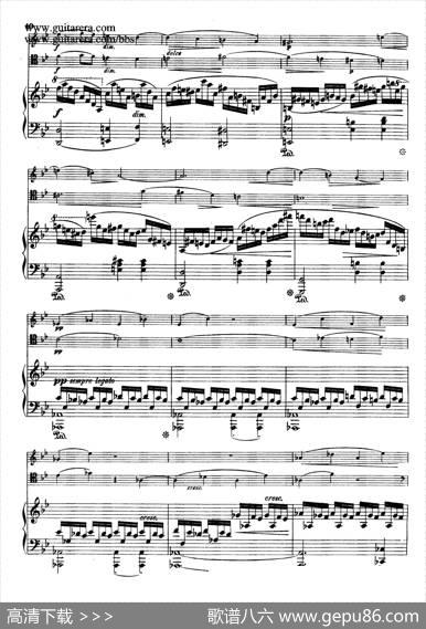 PianoTrioingMinorOp.8（g小调钢琴三重奏）|肖邦-chopin