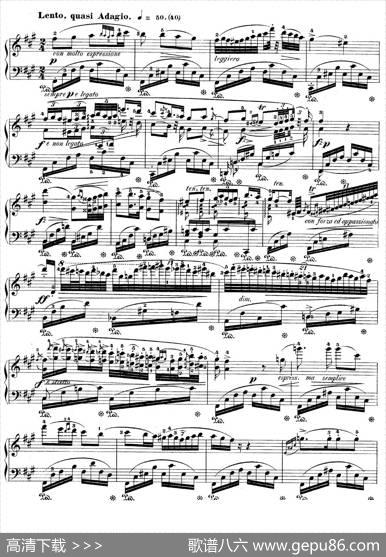 GrandFantasyonPolishAirsOp.13（华丽的波兰民歌幻想曲·钢琴独奏版）|肖邦-chopin