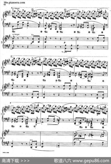GrandFantasyonPolishAirsOp.13（华丽的波兰民歌幻想曲·双钢琴版）|肖邦-chopin