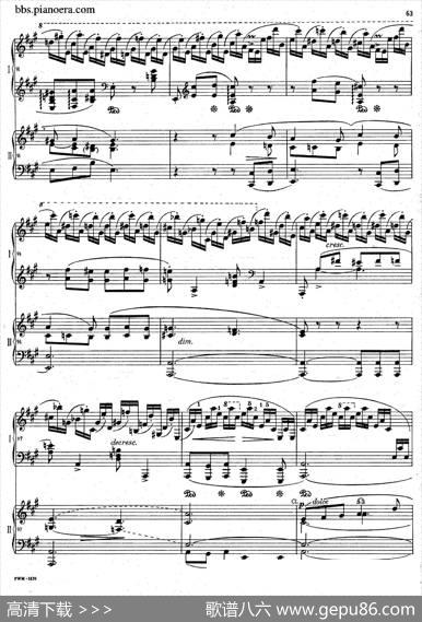GrandFantasyonPolishAirsOp.13（华丽的波兰民歌幻想曲·双钢琴版）|肖邦-chopin