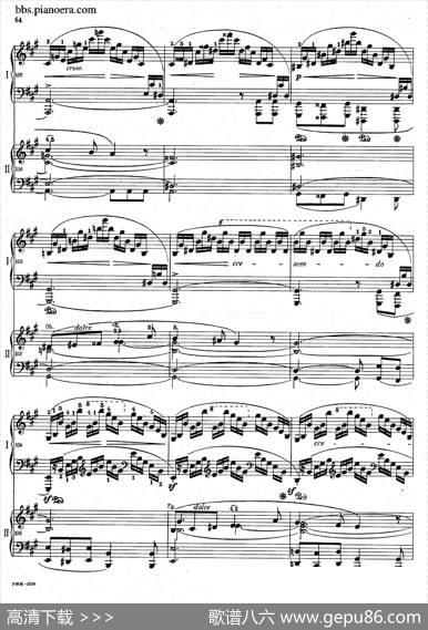 GrandFantasyonPolishAirsOp.13（华丽的波兰民歌幻想曲·双钢琴版）|肖邦-chopin