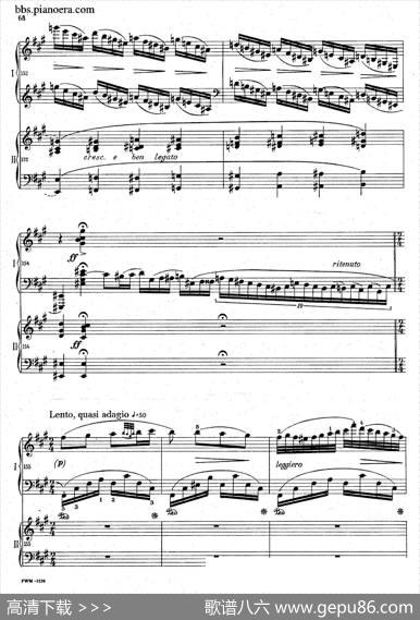 GrandFantasyonPolishAirsOp.13（华丽的波兰民歌幻想曲·双钢琴版）|肖邦-chopin