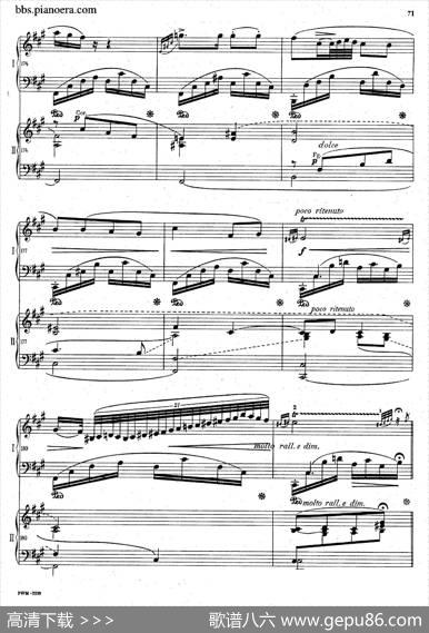 GrandFantasyonPolishAirsOp.13（华丽的波兰民歌幻想曲·双钢琴版）|肖邦-chopin