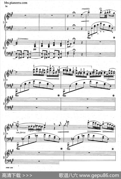 GrandFantasyonPolishAirsOp.13（华丽的波兰民歌幻想曲·双钢琴版）|肖邦-chopin