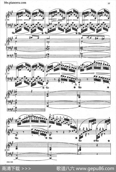 GrandFantasyonPolishAirsOp.13（华丽的波兰民歌幻想曲·双钢琴版）|肖邦-chopin