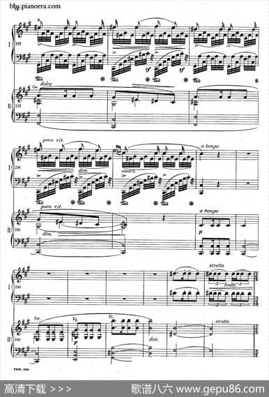 GrandFantasyonPolishAirsOp.13（华丽的波兰民歌幻想曲·双钢琴版）|肖邦-chopin