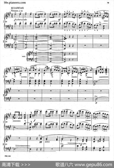 GrandFantasyonPolishAirsOp.13（华丽的波兰民歌幻想曲·双钢琴版）|肖邦-chopin