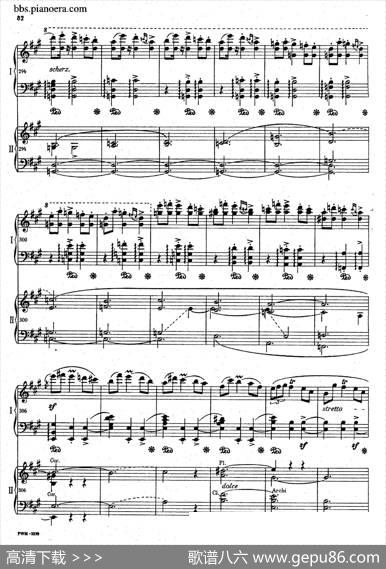 GrandFantasyonPolishAirsOp.13（华丽的波兰民歌幻想曲·双钢琴版）|肖邦-chopin