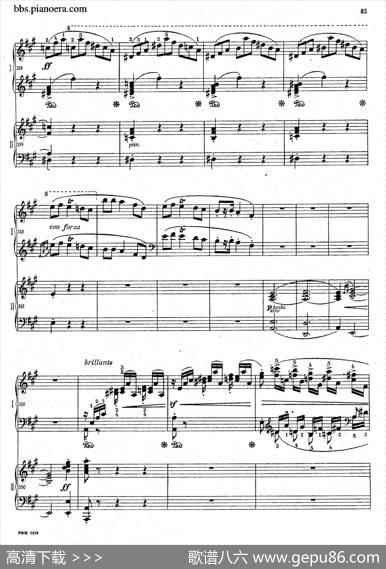 GrandFantasyonPolishAirsOp.13（华丽的波兰民歌幻想曲·双钢琴版）|肖邦-chopin