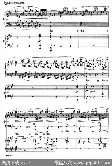 GrandFantasyonPolishAirsOp.13（华丽的波兰民歌幻想曲·双钢琴版）|肖邦-chopin