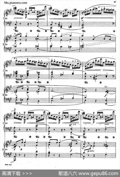 GrandFantasyonPolishAirsOp.13（华丽的波兰民歌幻想曲·双钢琴版）|肖邦-chopin