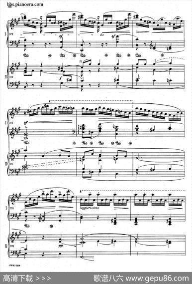 GrandFantasyonPolishAirsOp.13（华丽的波兰民歌幻想曲·双钢琴版）|肖邦-chopin