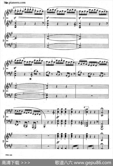 GrandFantasyonPolishAirsOp.13（华丽的波兰民歌幻想曲·双钢琴版）|肖邦-chopin