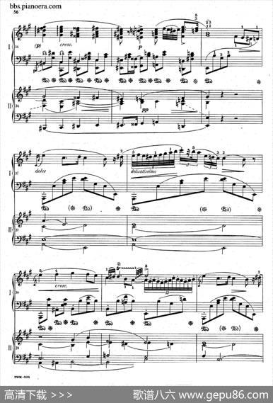 GrandFantasyonPolishAirsOp.13（华丽的波兰民歌幻想曲·双钢琴版）|肖邦-chopin