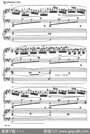GrandFantasyonPolishAirsOp.13（华丽的波兰民歌幻想曲·双钢琴版）|肖邦-chopin