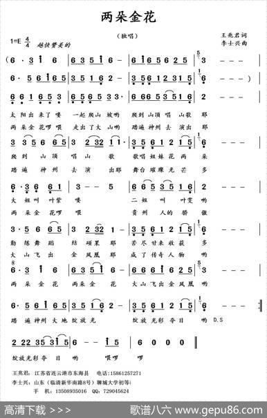 两朵金花 - 王兆君|李士兴