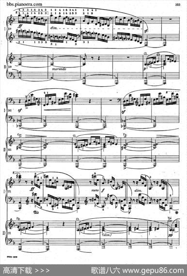 KrakowiakGrandRondodeConcertOp.14（克拉科维克音乐会用大回旋曲·双钢琴版）|肖邦-chopin