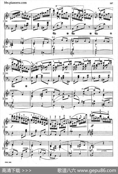 KrakowiakGrandRondodeConcertOp.14（克拉科维克音乐会用大回旋曲·双钢琴版）|肖邦-chopin