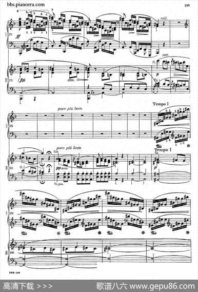 KrakowiakGrandRondodeConcertOp.14（克拉科维克音乐会用大回旋曲·双钢琴版）|肖邦-chopin