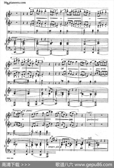 KrakowiakGrandRondodeConcertOp.14（克拉科维克音乐会用大回旋曲·双钢琴版）|肖邦-chopin