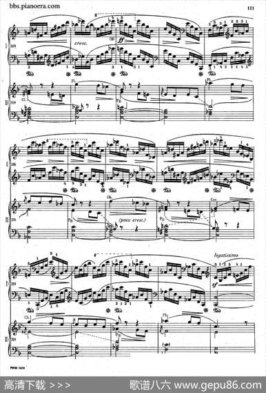 KrakowiakGrandRondodeConcertOp.14（克拉科维克音乐会用大回旋曲·双钢琴版）|肖邦-chopin