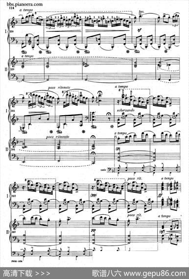 KrakowiakGrandRondodeConcertOp.14（克拉科维克音乐会用大回旋曲·双钢琴版）|肖邦-chopin