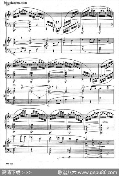 KrakowiakGrandRondodeConcertOp.14（克拉科维克音乐会用大回旋曲·双钢琴版）|肖邦-chopin