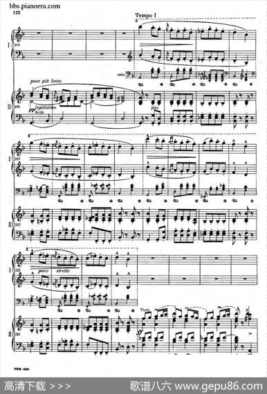 KrakowiakGrandRondodeConcertOp.14（克拉科维克音乐会用大回旋曲·双钢琴版）|肖邦-chopin