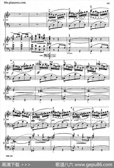 KrakowiakGrandRondodeConcertOp.14（克拉科维克音乐会用大回旋曲·双钢琴版）|肖邦-chopin
