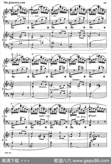 KrakowiakGrandRondodeConcertOp.14（克拉科维克音乐会用大回旋曲·双钢琴版）|肖邦-chopin