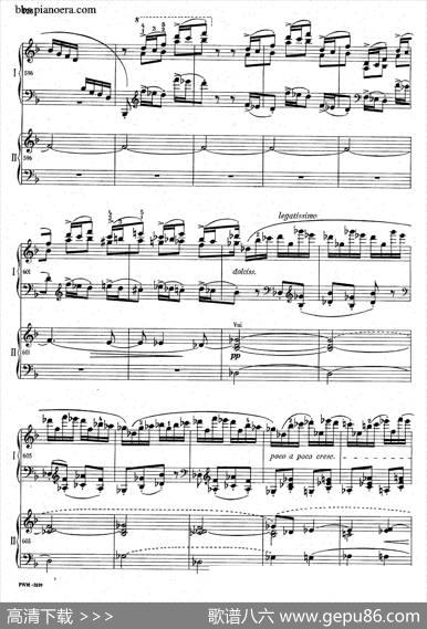 KrakowiakGrandRondodeConcertOp.14（克拉科维克音乐会用大回旋曲·双钢琴版）|肖邦-chopin