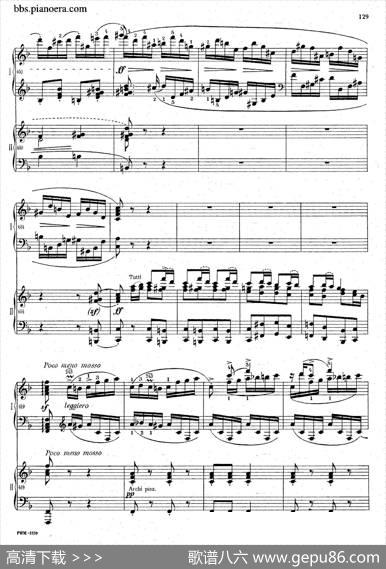 KrakowiakGrandRondodeConcertOp.14（克拉科维克音乐会用大回旋曲·双钢琴版）|肖邦-chopin