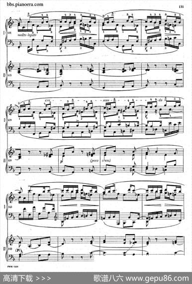KrakowiakGrandRondodeConcertOp.14（克拉科维克音乐会用大回旋曲·双钢琴版）|肖邦-chopin