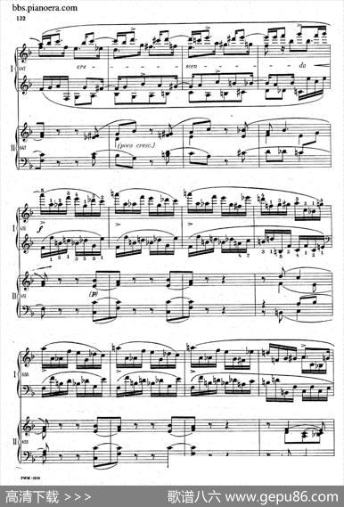 KrakowiakGrandRondodeConcertOp.14（克拉科维克音乐会用大回旋曲·双钢琴版）|肖邦-chopin