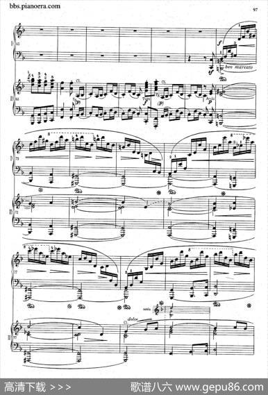KrakowiakGrandRondodeConcertOp.14（克拉科维克音乐会用大回旋曲·双钢琴版）|肖邦-chopin